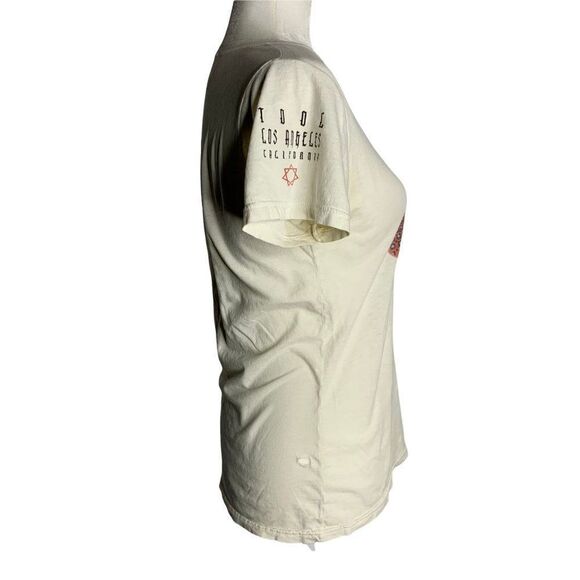 2007 Tool Graphic Band T Shirt L White Crewneck Short Sleeves Los Angeles CA - Picture 6 of 10